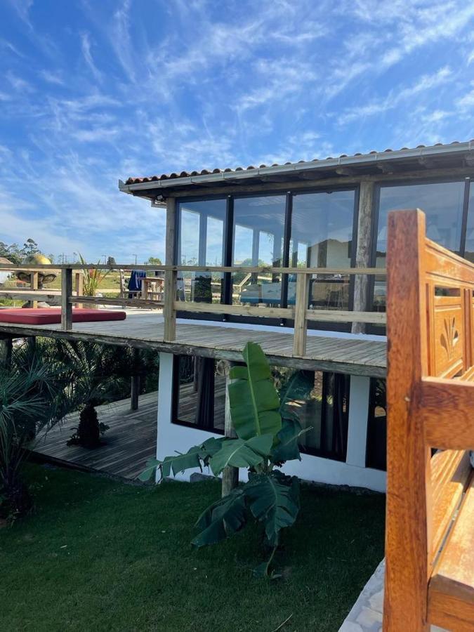 Villa Santorini Praia Do Rosa Com Piscina E Jacuzzi Екстериор снимка